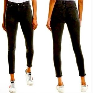 Rag & Bone Black Size 26 Nina High Rise Ankle Skinny Jeans